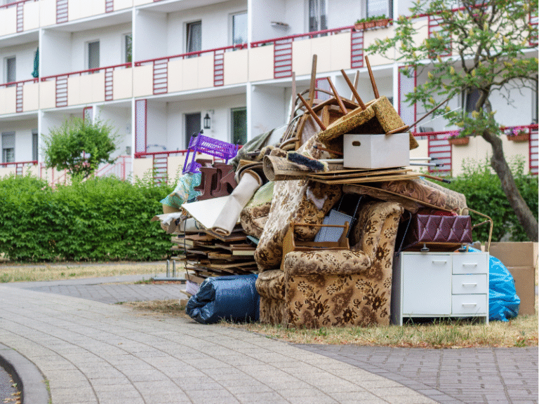 Débarras d'objets encombrants