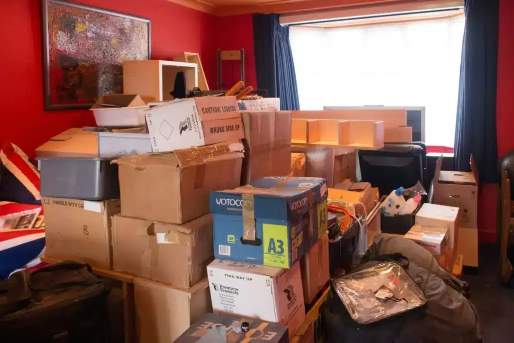 Débarras d'objets encombrants